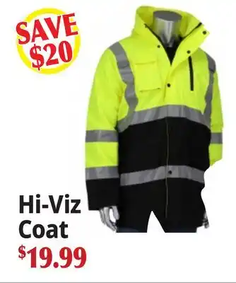 Ocean State Job Lot Hi-Viz Coat offer
