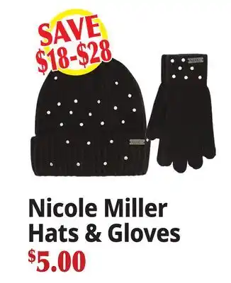 Ocean State Job Lot Nicole Miller Hats & Gloves offer