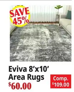 Ocean State Job Lot Eviva 8'x10' Area Rugs offer