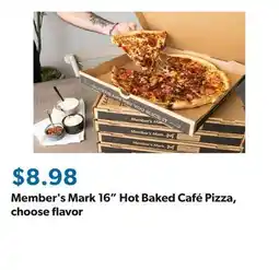 Sam's Club Member's Mark 16 Hot Baked Café Pizza, choose flavor offer