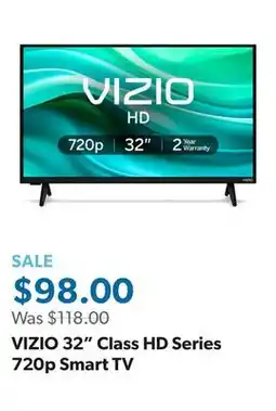 Sam's Club VIZIO 32 Class HD Series 720p Smart TV offer