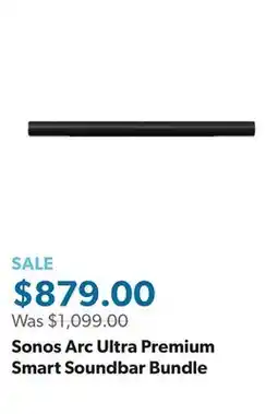 Sam's Club Sonos Arc Ultra Premium Smart Soundbar Bundle offer
