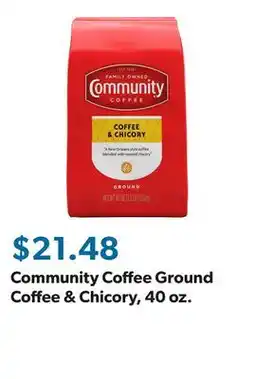 Sam's Club Community Coffee Ground Coffee & Chicory, 40 oz offer