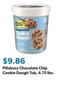 Sam's Club Pillsbury Chocolate Chip Cookie Dough Tub, 4.75 lbs offer