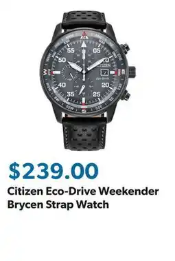 Sam's Club Citizen Eco-Drive Weekender Brycen Strap Watch offer