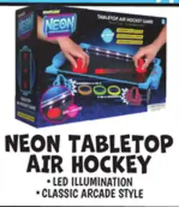 Ollie's NEON TABLETOP AIR HOCKEY offer