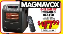 Ollie's 6-ELEMENT INFRARED HEATER offer