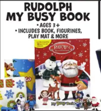 Ollie's RUDOLPH MY BUSY BOOK offer