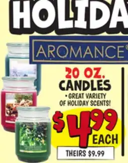 Ollie's 20 OZ. CANDLES offer