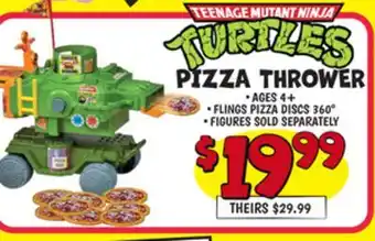 Ollie's TEENAGE MUTANT NINJA TURTLES PIZZA THROWER offer