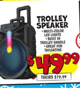 Ollie's TROLLEY SPEAKER offer