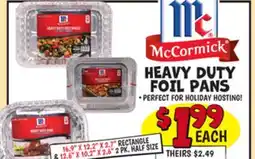 Ollie's HEAVY DUTY FOIL PANS offer