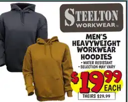 Ollie's MEN'S HEAVYWEIGHT WORKWEAR HOODIES offer