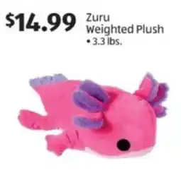 Aldi Zuru weighted plush offer