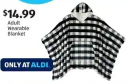 Aldi Adult Wearable Blanket offer