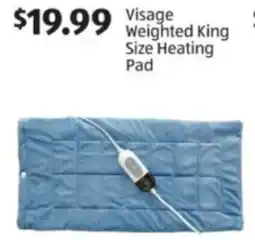 Aldi Visage weighted king size heating pad offer