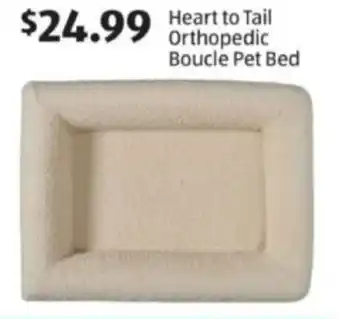 Heart to Tail Orthopedic Boucle Pet Bed