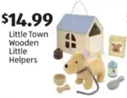 Aldi Little Town Wooden Little Helpers offer