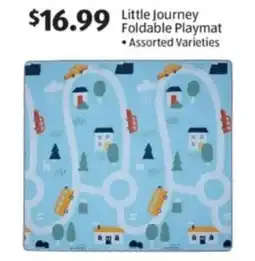 Aldi Little journey foldable playmat offer