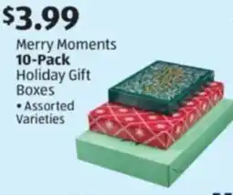 Aldi Merry Moments Holiday Gift Boxes offer