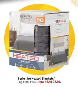 Meijer Berkshire Heated Blankets offer