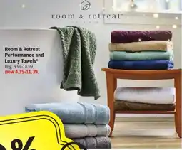 Meijer Room & Retreat Performance and Luxury Towels offer