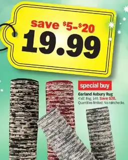 Meijer Garland Asbury Rug offer