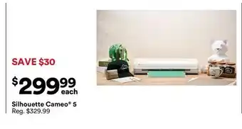 Michaels Silhouette Cameo 5 offer