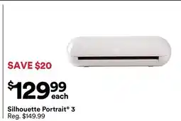 Michaels Silhouette Portrait 3 offer