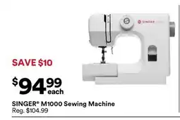 Michaels SINGER m1000 Sewing machine offer