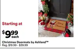 Michaels Christmas Doormats by Ashland offer