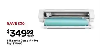 Michaels Silhouette Cameo 4 Pro offer