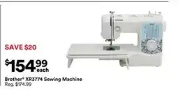 Michaels Brother Xr3774 Sewing machine offer