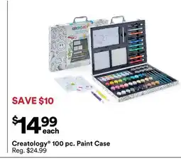Michaels Creatology 100 pc. Paint Case offer