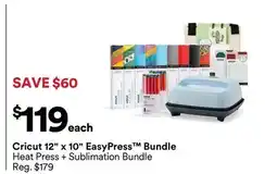 Michaels Cricut 12 x 10 easyPress Bundle offer