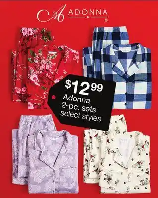 JC Penney Adonna 2-pc. sets offer