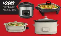 JC Penney Small kitchen appliances offer