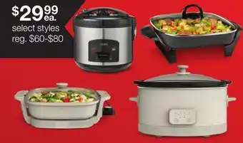 JC Penney Small kitchen appliances offer