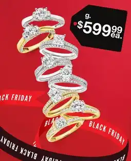 JC Penney 1-1/4 to 2 Ct. T.W. Lab-grown diamond in 10k gold offer