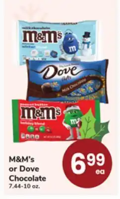 ACME M & M' s or Dove Chocolate offer