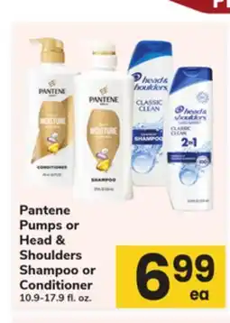 ACME Pantene Pumps or Head & Shoulders Shampoo or Conditioner offer