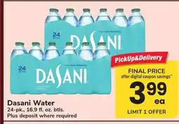 ACME Dasani Water offer
