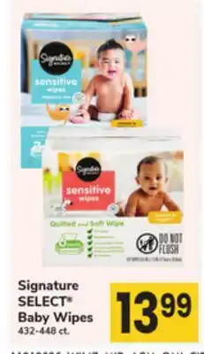 ACME Signature SELECT Baby Wipes offer