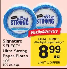 ACME Signature SELECT Ultra Strong Paper Plates 10 offer