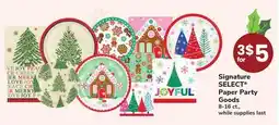 ACME Signature SELECT Paper Party Goods offer