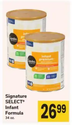 ACME Signature SELECT Infant Formula offer