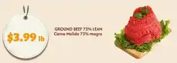 El Super GROUND BEEF 73% LEAN offer