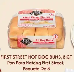 El Super FIRST STREET HOT DOG BUNS offer