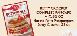 El Super BETTY CROCKER COMPLETE PANCAKE offer