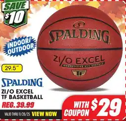 Big 5 Spalding Zi/O Excel TF 29.5 Basketball offer